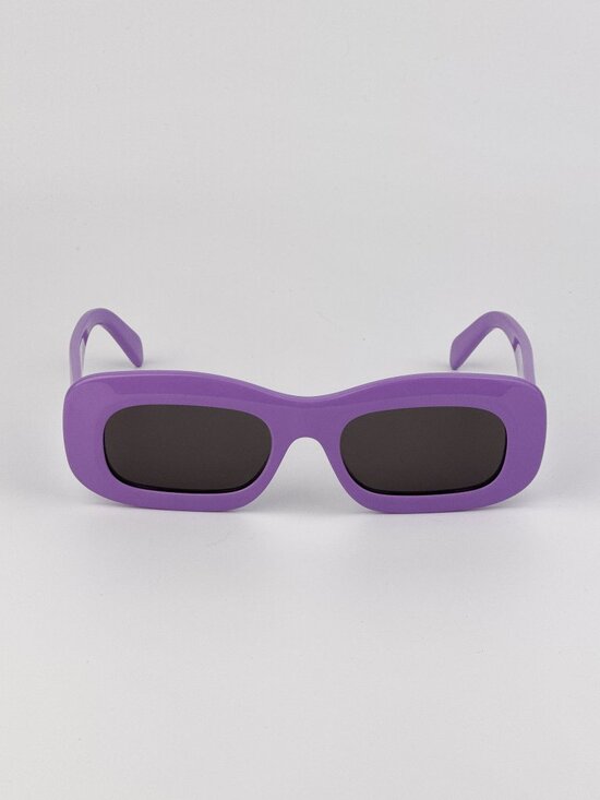 Celine Women Sunglasses Purple Grey Rectangle CL40294I 78A NEW AUTHENTIC main image 8